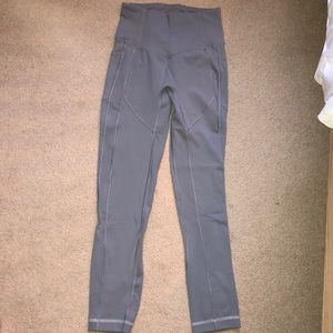 Lululemon solid grey leggings